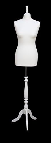 The Shopfitting Shop Maat 8 WIT Vrouwelijke Kleermakerij Mannequin Pop