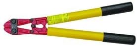 Hit Tools 22-Bc18f 18" High Tensile Bolt Cutter Clipper Cut (Red Blade) With Insulated Fiberglass Handles