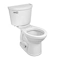 American Standard 211BA104.020 Champion PRO Two-Piece Toilet, Round Front, Chair Height, White, 1.28 gpf