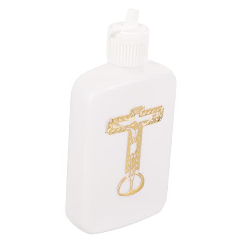 PRETYZOOM Botella De Agua Sagrada Católica Vacía Botella De Agua Sagrada Para Bautismo Para Decoración De Iglesia