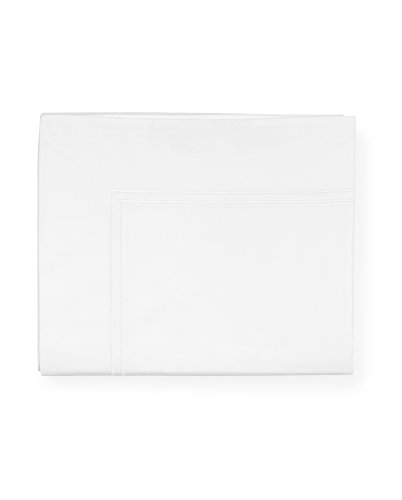 SferraGrande Hotel Flat Sheet - Twin - White/White