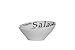 COSY & TRENDY 0601765 Bol Salad Porcelaine, diamètre 19 cm