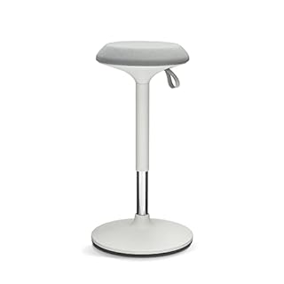 Ergotopia Dykó Sgabello Ergonomico Oscillante da Ufficio - Sgabello Ergonomico con Effetto Oscillante - Altezza Regolabile da 56 a 83 cm - Sgabello Oscillante Girevole a 360° con Base Dinamica