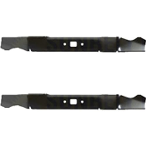 Cuchilla de repuesto para cortacésped XHT, tamaño mediano, compatible con Troy-Bilt 7420741A, 21 x 2.25 pulgadas, agujero de 0.921875 pulgadas (2