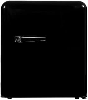 Black Retro Mini Fridge/Table top Drinks Cooler 45L for Smaller Kitchens, Caravans, Student Rooms & other small spaces - SIA RFM44K