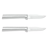 Rada Cutlery Peeling Paring Knife with Aluminum Handle Pack of 2