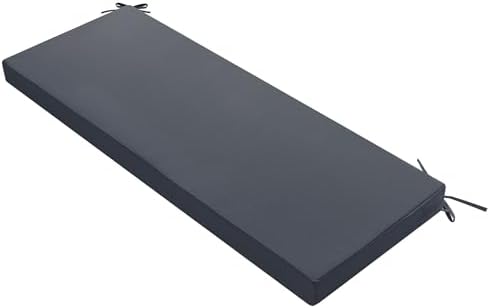 Outdoor Bench Cushion: Waterproof and Fade Resistant Patio Furnit...