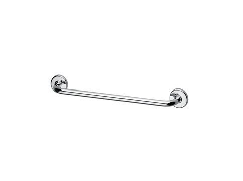 Barre porte-serviettes hôtel INDA A0494B support mural en métal 450mm pour douche et bain