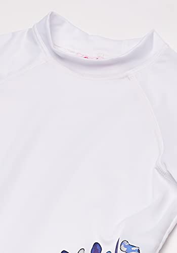 Image of Kanu Surf Girls' Karlie Rash Guard UPF 50+ Sun Protection Short Sleeve Swim Shirt