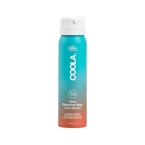 COOLA Organic Sunscreen SPF 70 Sunblock Spray