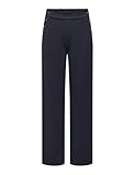 Coupe : Regular Fit ONLY Pant Onlrina Life Button Pantalon JRS Noos, Bleu Nuit, L / 30L Femmes