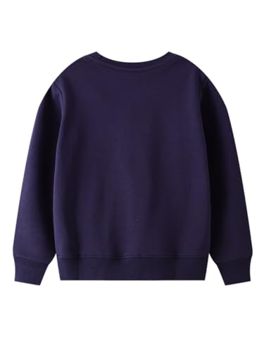 Boys Sweatshirts Casual Sweatshirts Cotton Sweatshirts Long Sleeve T-shirts Crew Neck Cartoon Tops for Boys-7012