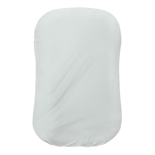 Image of Snuggle Style Baby Nest, Baby Lounger, Organic Cotton Lounger for Baby, Breathable Portable Secure - Snuggle Collection (Gray)