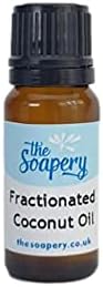 Fractionated Coconut Oil 10ml - 100% Pure and Natural Carrier Oil for Skin and Hair Treatments