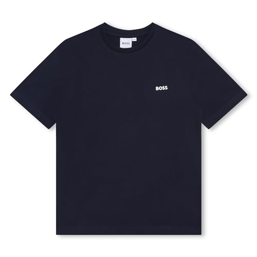 BOSS Boys Short Sleeves Tee-Shirt, Navy, 8 Years by BOSS - Used condition - US$11.77
