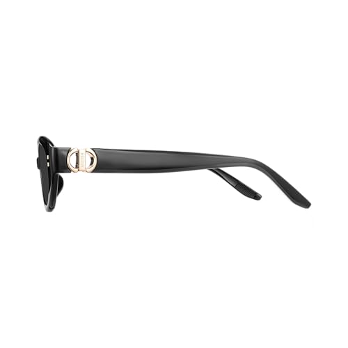 Image of Vintage Narrow Cat-Eye Sunglasses for Women Men, Exclusive Eyewear Brand of EssilorLuxottica