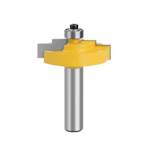 1PC 1/2 12.7MM 12MM tige fraise sculpture sur bois cadre photo étagé feuillure moulage routeur peu carbure fraisage(01)