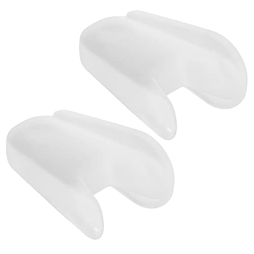 Separadores de Dedos de Silicona para correctores de juanetes, Hechos de Silicona, reducen el Dolor de pies, para Uso doméstico y de Viaje (Grande)