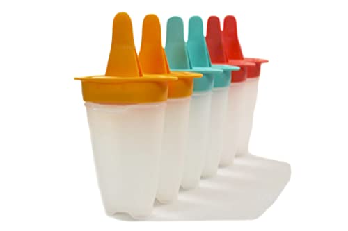 Tupperware Lollitups D178 Conjunto de moldes de picolé de gelo para crianças