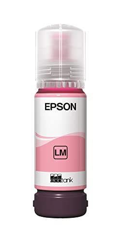 Epson 107 Light Magenta Ink Cartridge EcoTank 70ml for ET-18100 - C13T09B640, Standard - Image 2