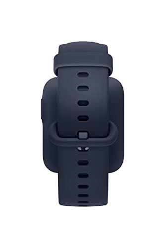 Xiaomi Mi Smart Watch Lite Navy Blue 1.4 Inch Touch Screen, 5ATM Water Resistant, 9 Days Battery Life, GPS, 11 Sports Mode, Steps, Sleep and Heart Rate Monitor, Fitness Activity Tracker, BHR4358GL