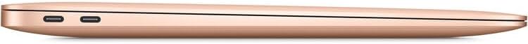 Apple MacBook Air 13-Inch Laptop Gold | M1 Chip 8GB Memory 256GB SSD | Retina Display, Backlit Keyboard, Touch ID, Long Battery Life Notebook Computer