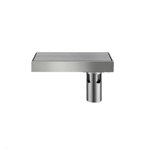 Desagüe de ducha lineal de acero inoxidable 304 rectangular de 20 a 50 cm para baños modernos 2