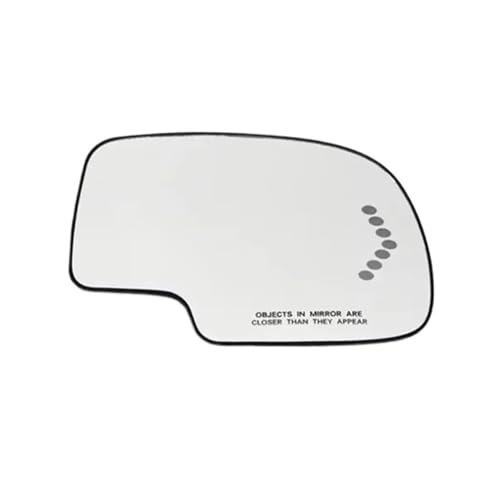 Rétroviseur d'aile en verre Tahoe 1500 2500 3500 miroir latéral chauffant droit