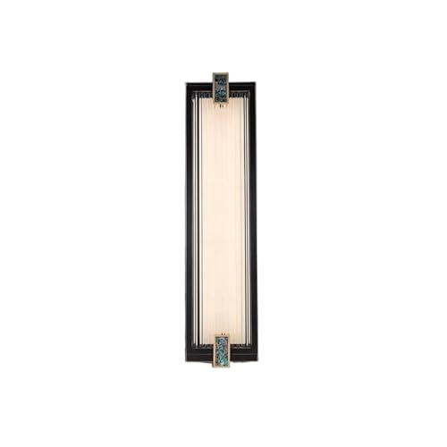 ADERFETBI Aplique Pared Interior Lámpara de Pared Fondo Chino, Estilo Zen Escalera Entrada lámpara Cobre Lleno lámparas Decorativas Interior Lampara Pared