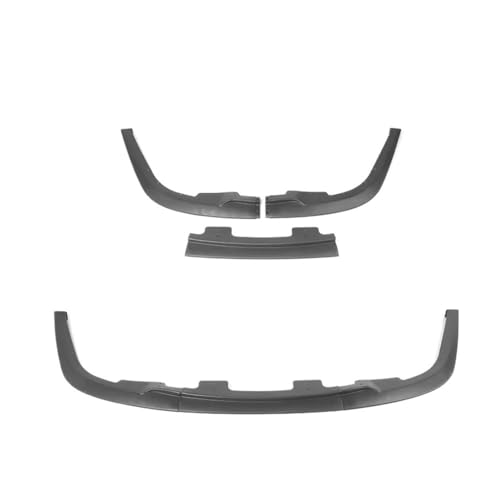 ZGGRB 3pcs Front Lip Spoiler for Subaru Impreza WRX STI 2006-2007 ABS Plastic Splitter Bumper Chin Body Kit Modified Accessories