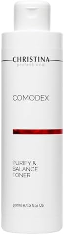 Christina Comodex Purify & Balance Facial Toner – 300ml – Non-Drying Formula with Eucalyptus and Tasman Pepper Extract – PH Balancing Toner for Combination, Normal and Oily Skin Types. Christina Comodex Purify & Balance Facial Toner – 300ml – Non-Drying Formula with Eucalyptus and Tasman Pepper Extract – PH Balancing Toner for Combination, Normal and Oily Skin Types.