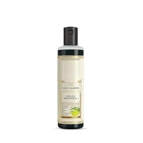 Image of Amla & Bhringraj Hair Cleanser | Herbal Shampoo for Hair Cleansing & Scalp Care | Helps Maintain Hair Strength, Shine & Texture | Gentle Daily Hair Care Formula | Suitable for All Hair Types | 210ml