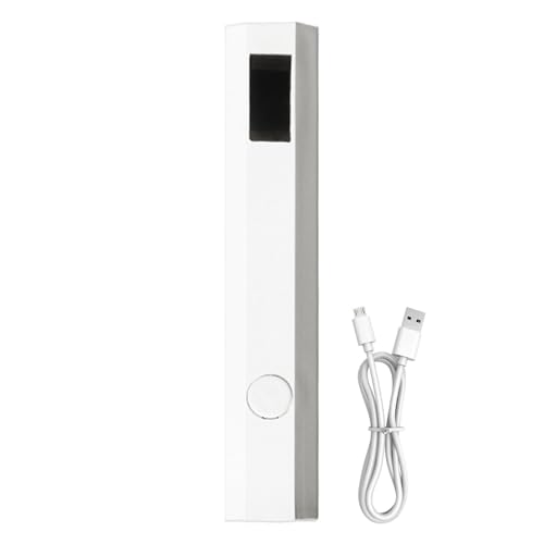 Luz ultravioleta de mano para uñas, luz ultravioleta de mano para uñas de gel, Lámpara de esmalte de gel UV de luz pequeña, Secador de uñas portátil con 2 temporizadores, pantalla LED para la decoraci