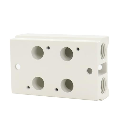 Plaque de bus de base d'électrovanne 3V200M-9F pour distributeur pneumatique multiple