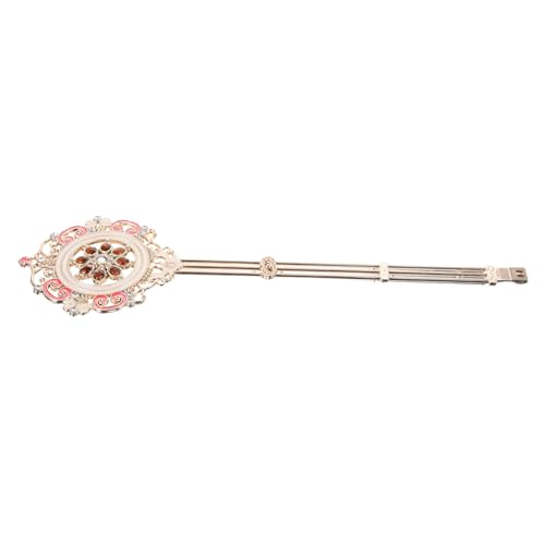 Marteau à pendule en quartz avec strass brillants et structure métal 3 pièces - 6