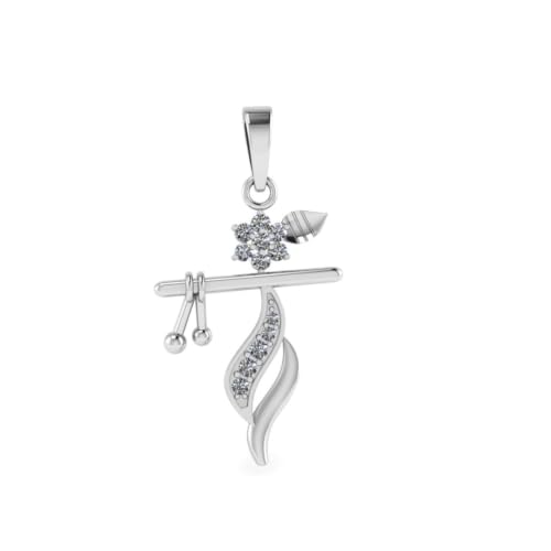 Image of Miss Highness 925 Silver Heart Pendant for Women and Girls | Minimal Daily Wear Design | Silver Jewellery With Authenticity Certificate | Gift for Girlfriend Wife | Without Chain Pendant