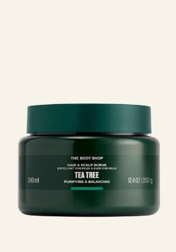 The Body Shop Tea Tree Hair & Scalp Scrub (1x 240ml), Purifying & Balancing Hair & Scalp Scrub - Image 2