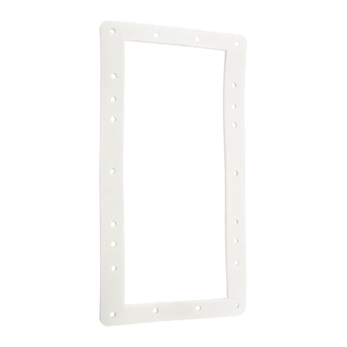 MWZBTG Pool Skimmer-Dichtung, 34x19cm Skimmer Flansch Pool, Skimmer Dichtung, Flanschdichtung, Pooldichtungen, Weitmund -Skimmer -Dichtung Für Gemahlene Pool | Schwimmzubehör, Rechteckiges Pad