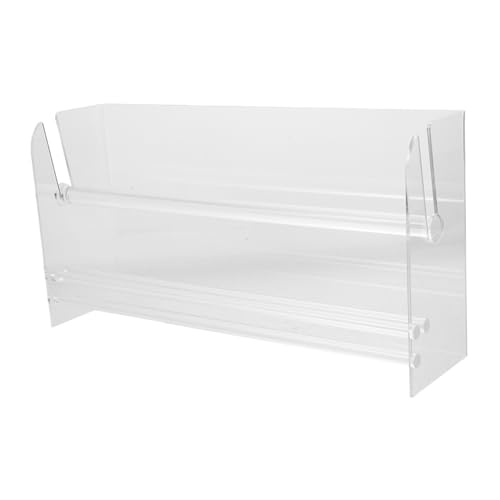 Porte-étiquettes réglable en acrylique NUOBESTY pour l'organisation de bureau