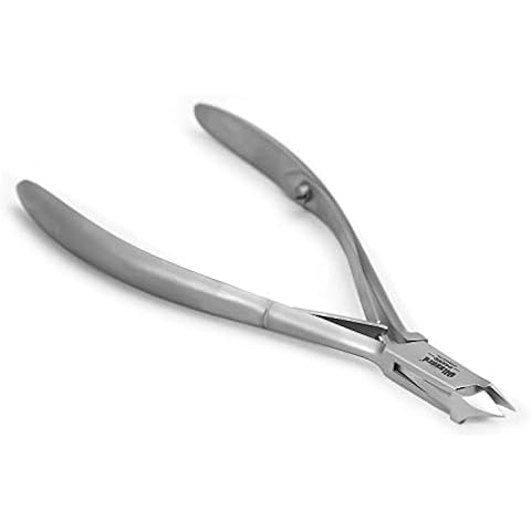 Cuticle Nippers by Blizzard - Podiatry Tool German Forged - 4.75 inch Manicure Cuticle Clippers for Hangnails and Hard Skin - Hospital Grade Cover