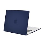 MOSISO Compatible with MacBook Air 15 inch Case 2024 2024 Release A2941 M2 Chip with Liquid Retina Display & Touch ID, Protective Plastic Hard Shell Case Cover, Navy Blue