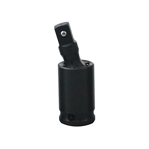 Adaptador de enchufe oscilante para llave impacto neumática con articulación nudillo giratoria 360 grados reparación y mantenimiento automóviles motocicletas hogar Accesorio herramienta manual acero c