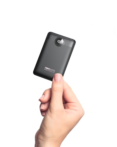VEEKTOMX Small Portable Charger, Mini Power Bank 10000mAh, PD 22.5W Fast Charging USB-C Battery...