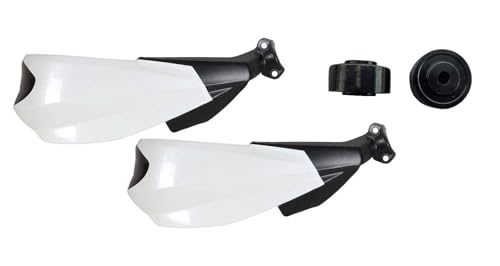 Image of Unbreakable Hand Palm Protector Wind Deflector Handguard for Dominar 400 (White)