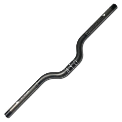 Guidon de VTT en fibre de carbone 25.4 mm pour réduire la fatigue sur route