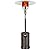 Hykolity 50,000 BTU Propane Patio Heater with Table Design, Stainless Steel Burner, Triple Protection System, Wheels, Outdoor Heaters for Patio, Garden, Commercial and Residentia(Bronze)