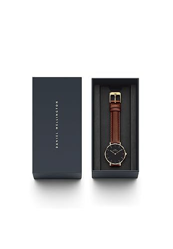 Image of Daniel Wellington Petite Mawes Analog Black Round Dial Water Resistant Women's Wrist Watches