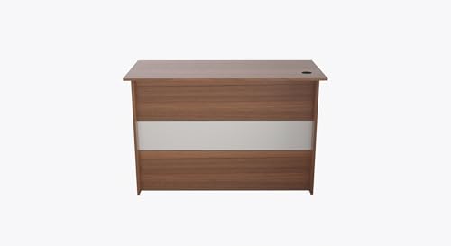 Image of COUCH CULTURE Fisher Engineered Wood Study Table | Multi-Purpose Study Table | Computer Table for Students | Office Table with 2 Drawers | Desk for Work from Home | 1 Year Warranty - Leon Teak