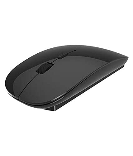 Image of World Shopper Terabyte Ultra Slim Wireless Mouse with Nano Receiver for Pc Laptop Desktop and Tablet (Black)