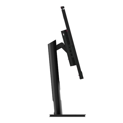 Image of Lenovo ThinkVision T27hv-30 27 inch Class Webcam WQHD LED Monitor - 16:9 - Raven Black